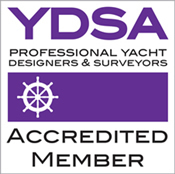 Accredited Member of the Yacht Designers & Surveyors Association (YDSA)